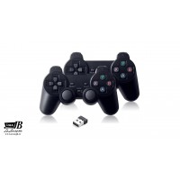 دسته بازی دوبل شوک بیسیم مچر مدل MR-W64