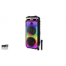 اسپیکر بلوتوث رم و فلش  CH-8820+میکروفن بیسیم