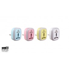 تبدیل برق 3 به 2 لایت دار امگا مدل M101
