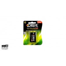 باتری 9V کتابی دی بی کی مدل 6F22