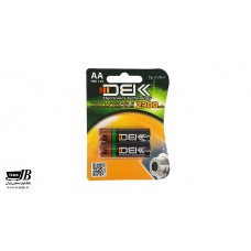 باتری قلم شارژی دی بی کی مدل 2300mAh بسته 2 عددی