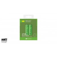 باتری قلم شارژی جی پی مدل ReCyko 2700mAh بسته 2 عددی