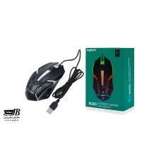 موس سیمدار طرح گیمینگ logitech m200