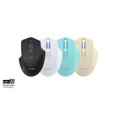 موس بیسیم و بلوتوث شارژی میتسوشیدا مدل KC-1800R رنگبندی