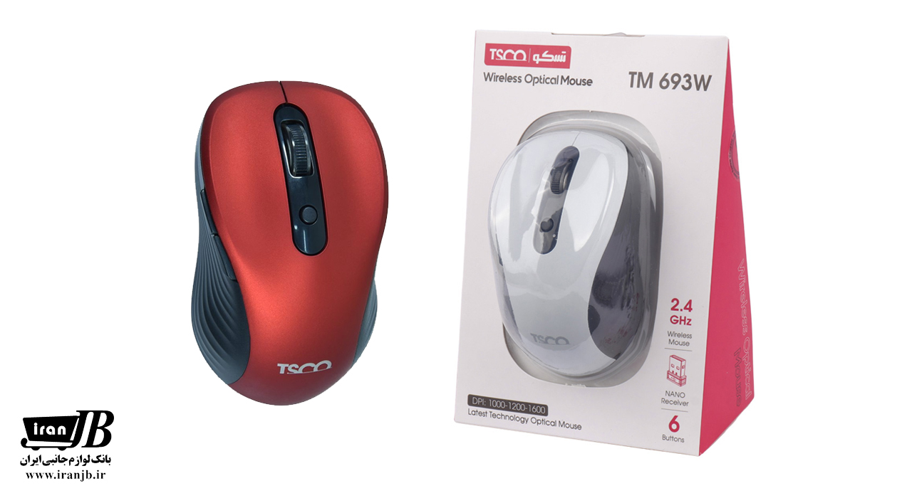 موس بیسیم تسکو مدل TM693W
