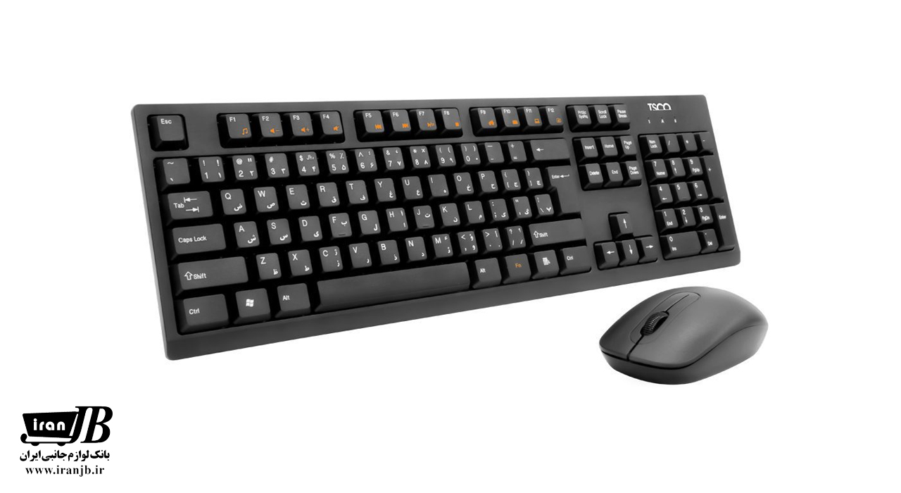 موس و کیبورد بیسیم تسکو مدل TKM 7019W