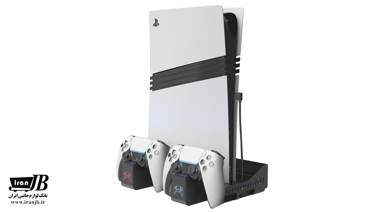 پایه شارژر و فن خنک کننده PS5 تسکو مدل TGS18 LOOT RACK