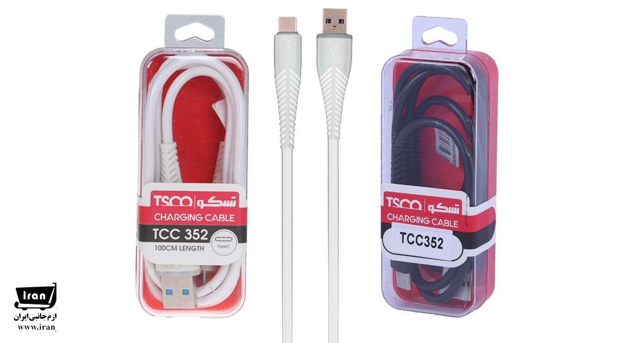کابل شارژ تایپ سی تسکو مدل TCC352
